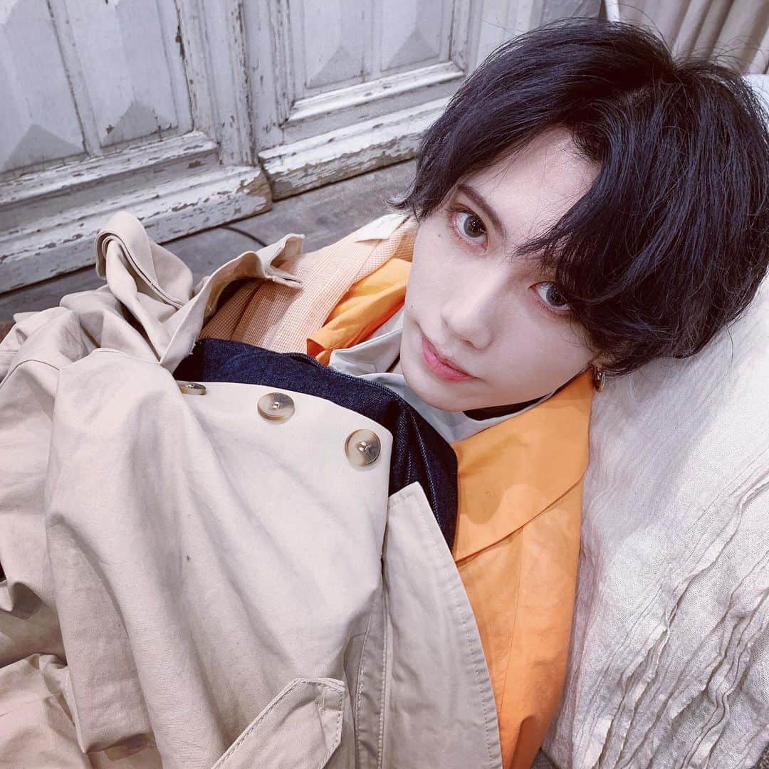 志村禎雄さんのインスタグラム写真 - (志村禎雄Instagram)「寝てると思いきや🥰。#だおあざと」2月15日 14時17分 - s.dao_