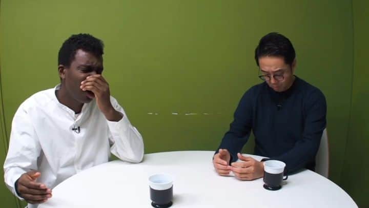 アイク・B・ヌワラのインスタグラム：「矢作とアイクの英会話「おなら」  #英語 #英会話 #コント #おぎやはぎ #矢作兼 #超新塾 #アイクぬわら」