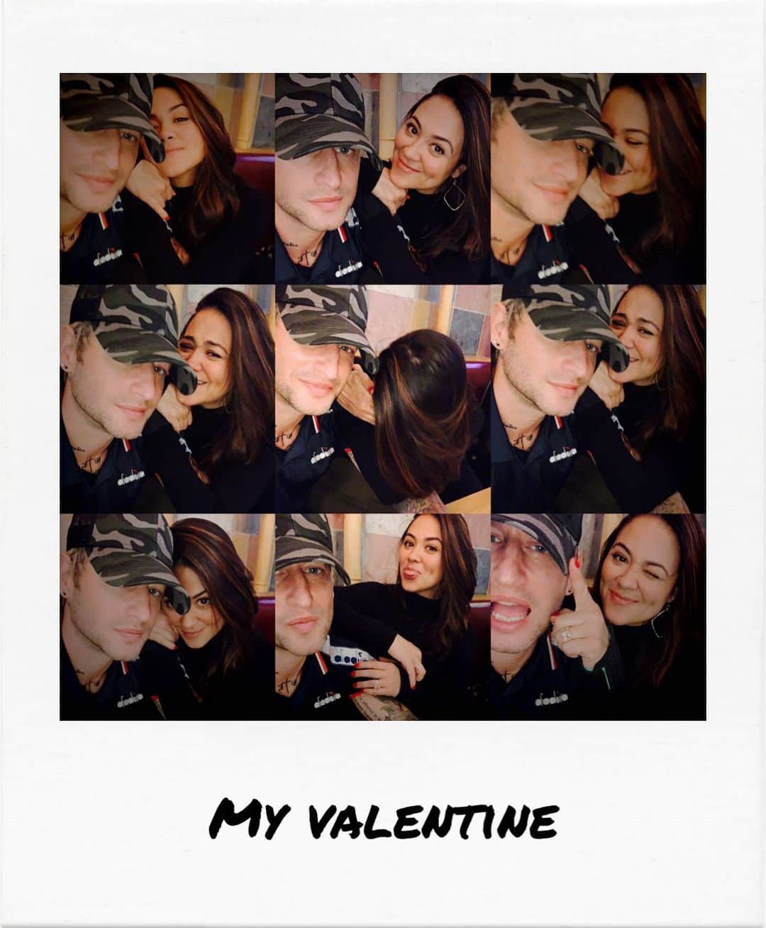 カミーユ・グアティのインスタグラム：「#myvalentine #myfunnyvalentine #tomhardy #sucre」