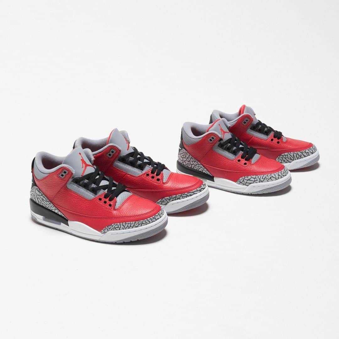 UNDFTDさんのインスタグラム写真 - (UNDFTDInstagram)「Air Jordan Retro 3 SE 'Red Cement' // Available Saturday 2/15 at All Undefeated Chapter Stores and Undefeated.com」2月15日 10時00分 - undefeatedinc