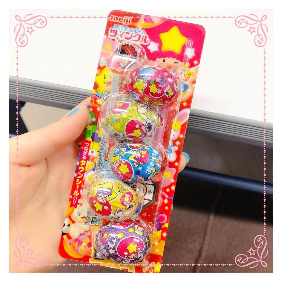 のインスタグラム：「🍫🌟 えいちゃんが、チョコをくれました。 ツインクルせんぱい。 今日はスタプリ感謝祭初日✨ 楽しんでいきましょう✩︎⡱」