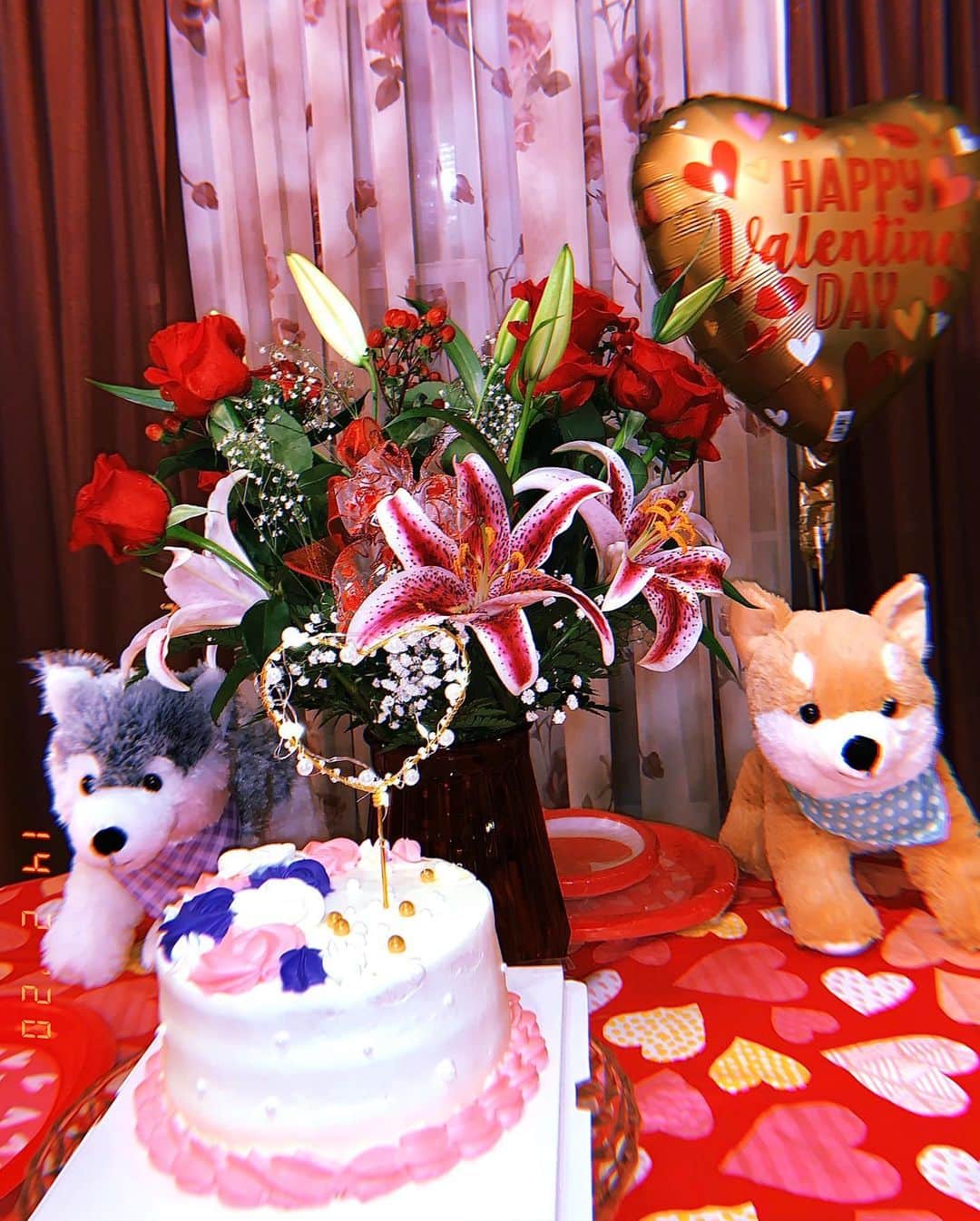 馬曉晴さんのインスタグラム写真 - (馬曉晴Instagram)「🌹This Valentine’s Day💕🧸」2月15日 11時15分 - maisyma1999