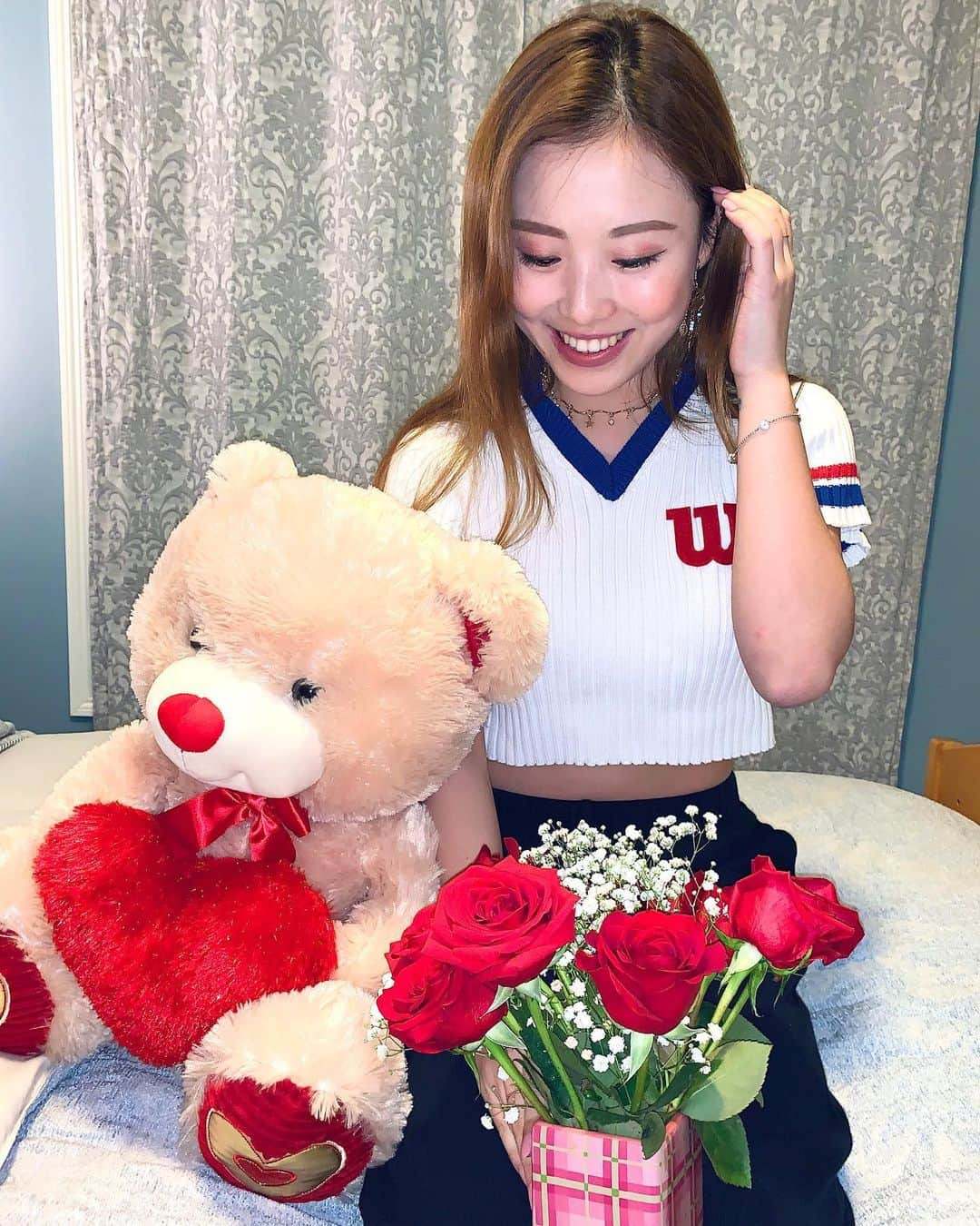 馬曉晴さんのインスタグラム写真 - (馬曉晴Instagram)「🌹This Valentine’s Day💕🧸」2月15日 11時15分 - maisyma1999