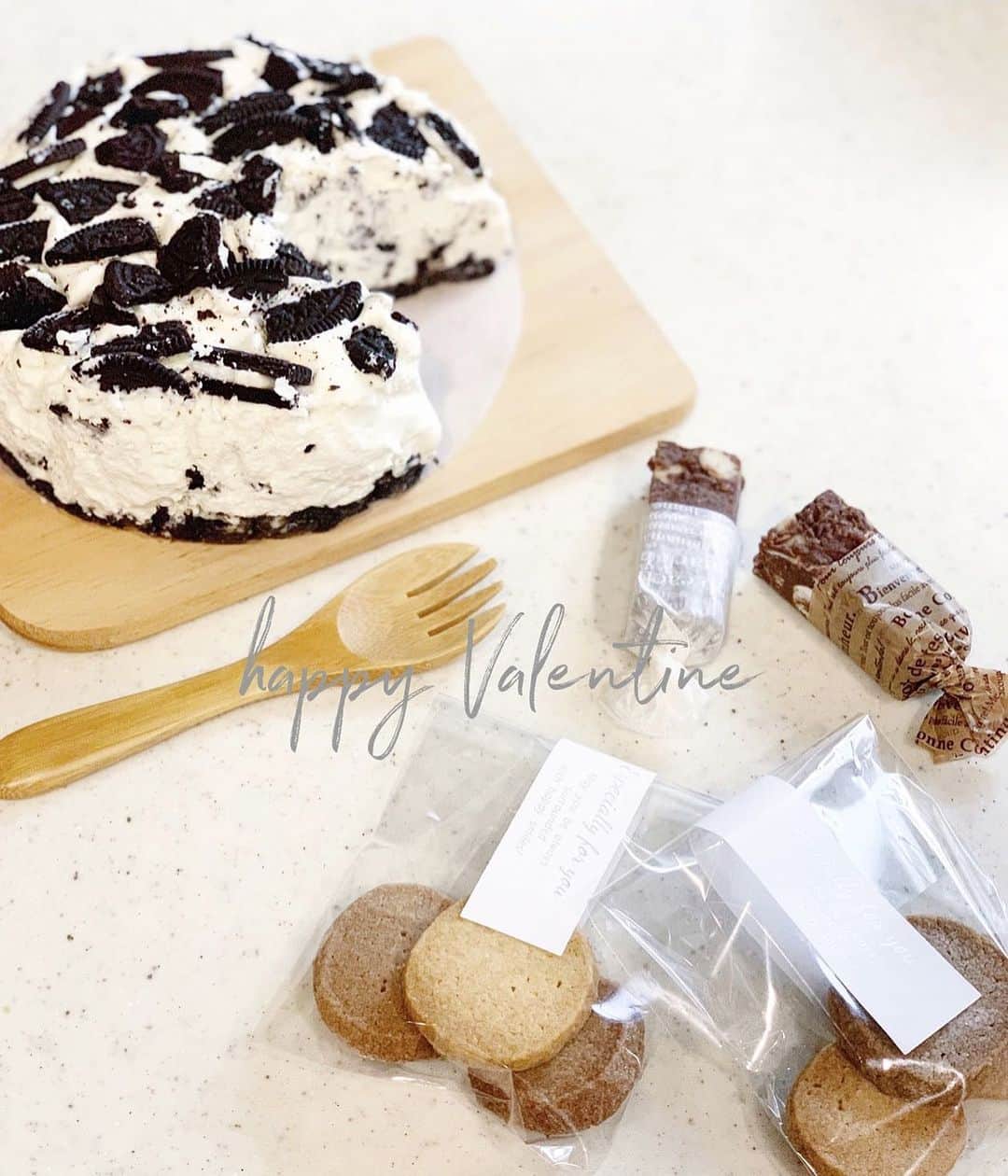 のインスタグラム：「Happy Valentine🌹🍫❤︎ . #valentine #valentineday  #バレンタイン #バレンタイン手作り」