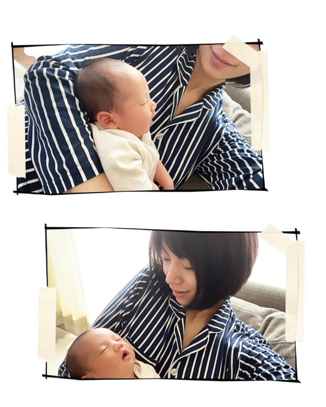 高橋ユウさんのインスタグラム写真 - (高橋ユウInstagram)「産まれた時より約500g大きくなったBaby👼 3432gになったね！ よく動き、よく飲み、よく寝ます🥰♡ #新米ママ #新生児  #新生児微笑　がたまらんのです😂」2月15日 13時21分 - takahashiyu.official