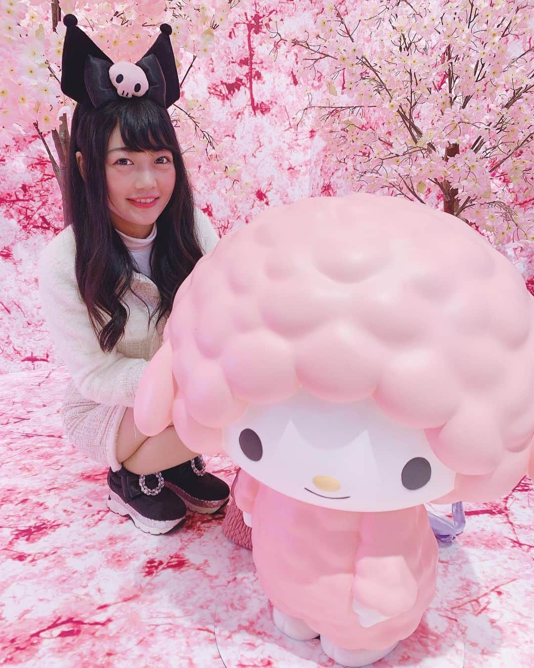 のインスタグラム：「ピアノちゃん💖  #ピューロアンバサダー #サンリオピューロランド #サンリオ #ピューロランド #ピューロ #sanrio #sanriopuroland  #日本 #日本妹 #妹子 #萌妹子 #粉我 #卡哇伊 #可愛い #かわいい #kawaii #cute #followme #japanesegirl」