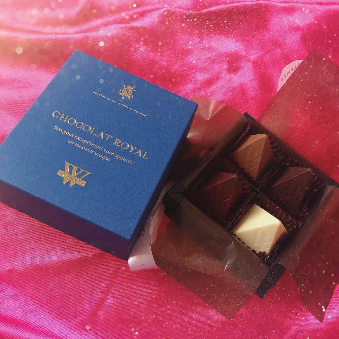 内田琴音のインスタグラム：「バレンタインありがとうございました🍫💝 #valentine #instasweets #chocolate #thankyou」