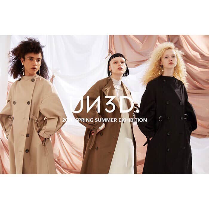 のインスタグラム：「UN3D. SPRING COLLECTION 2020 At 3F MODE 詳しくはプロフィールURLをチェック！ #Hankyu #HANKYUMODE #umedahankyu #阪急うめだ本店 #うめだ阪急 #阪急百貨店 #osaka #umeda #mode #UN3D. #アンスリード #スプリングコレクション #Safari #サファリ」