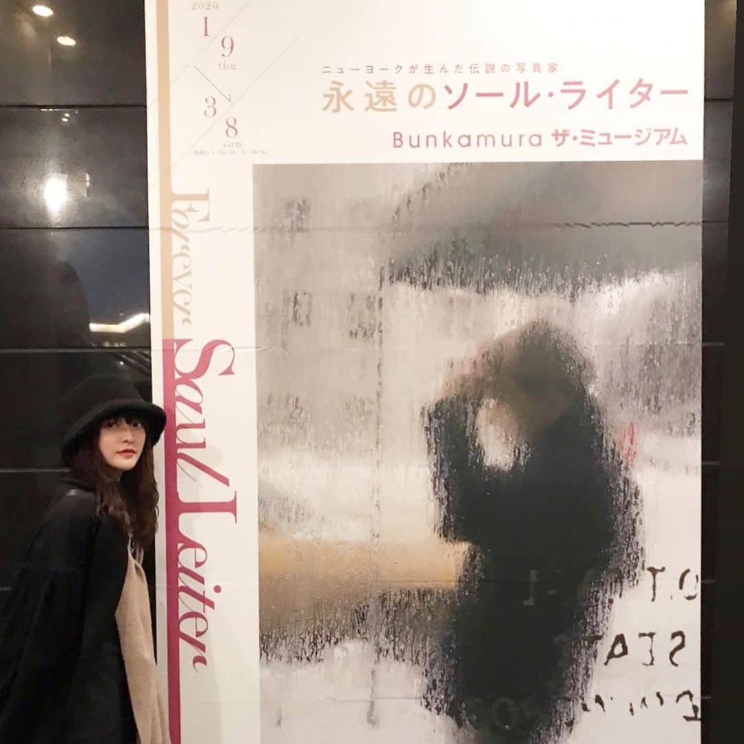 斉藤瑞季さんのインスタグラム写真 - (斉藤瑞季Instagram)「1917からのソールライター。 刺激沢山の1日でした。 芸術って本当に楽しい！！ #ソールライター #ソールライター展  #bunkamura」2月15日 19時31分 - mii_maricoco