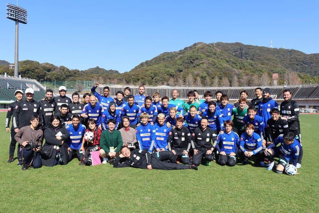 田上大地のインスタグラム：「finish⚽️👍 残り1週間最高の準備を！ 明日家族も新潟入りするし、ゆっくり過ごそう🥺 #アルビレックス新潟 #albirex #albirexniigata #niigata #高知キャンプ #アイシテルニイガタ」