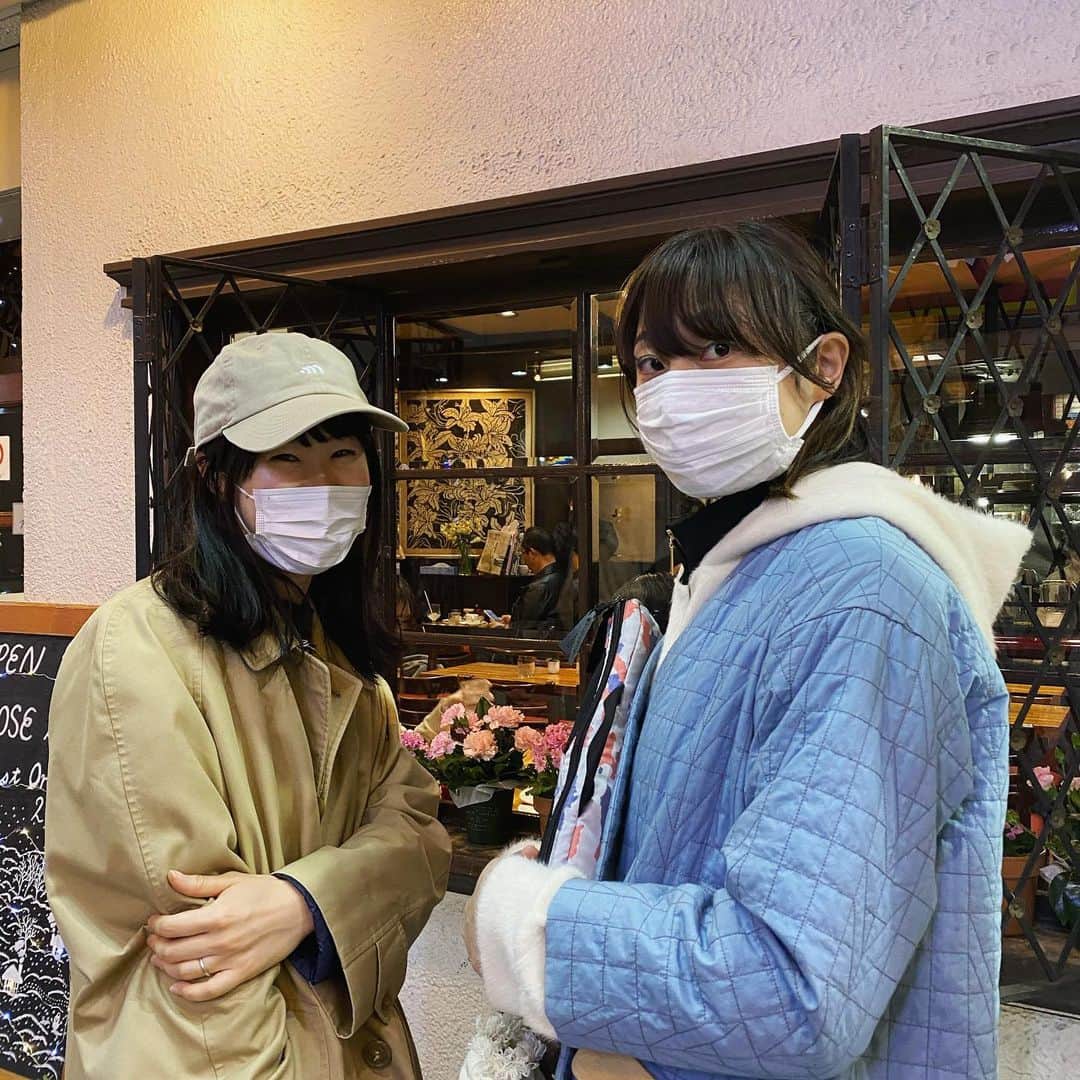 沙田瑞紀さんのインスタグラム写真 - (沙田瑞紀Instagram)「きょうは土曜日 ラブリーフレンズに会い、 じゅわじゅわ〜と栄養を蓄えました  そしてさやすは今日もmiidaキャップをかぶってくれている。えへへ。　ドッコイセ発売おめでとう！🎉　#dokkoisehouse #miida #マスク」2月15日 21時20分 - mizuki_masuda