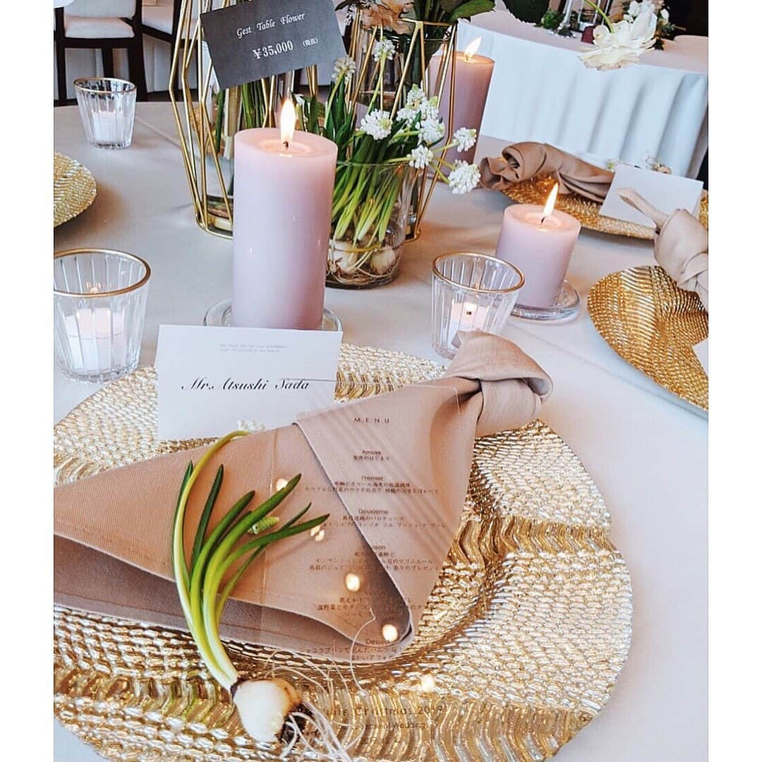 The 33 Sense of Weddingさんのインスタグラム写真 - (The 33 Sense of WeddingInstagram)「【Table coordinate】﻿ ﻿ 先日のマリッジコレクションでのコーディネート。﻿ ﻿ ナチュラルに可愛く❤︎"﻿ ﻿ #the33senseofwedding#the33﻿ #プレ花嫁#結婚式#結婚式準備#大阪結婚式﻿ #テーブルコーディネート#tablecordinate﻿ #席札#pink#ナチュラル#candle#ドライフラワー﻿ #くすみカラー#ブライダルフェア#プロポーズ﻿ #ブーケ#bouquet﻿ #梅田#大阪﻿ #ウェディングレポ#花嫁#marry花嫁﻿  #日本中のプレ花嫁さんと繋がりたい﻿ #dearswedding#wedding#bridal﻿ #結婚式準備#メニュー表#席次表#オシャレ」2月15日 22時01分 - the_33_sense_of_wedding