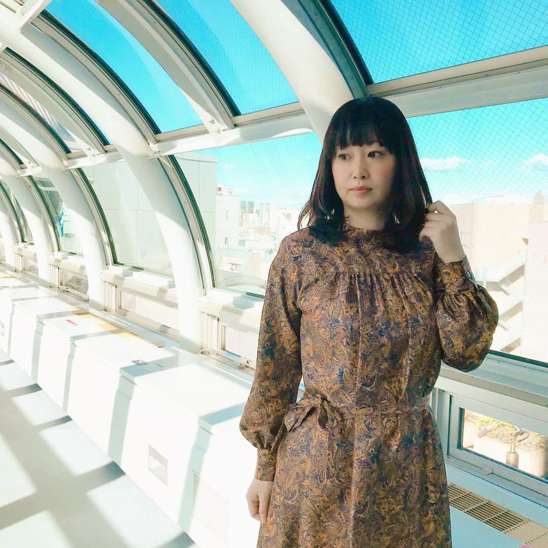 櫛引彩香のインスタグラム：「久々に出たシャンソン感 #北とぴあ」