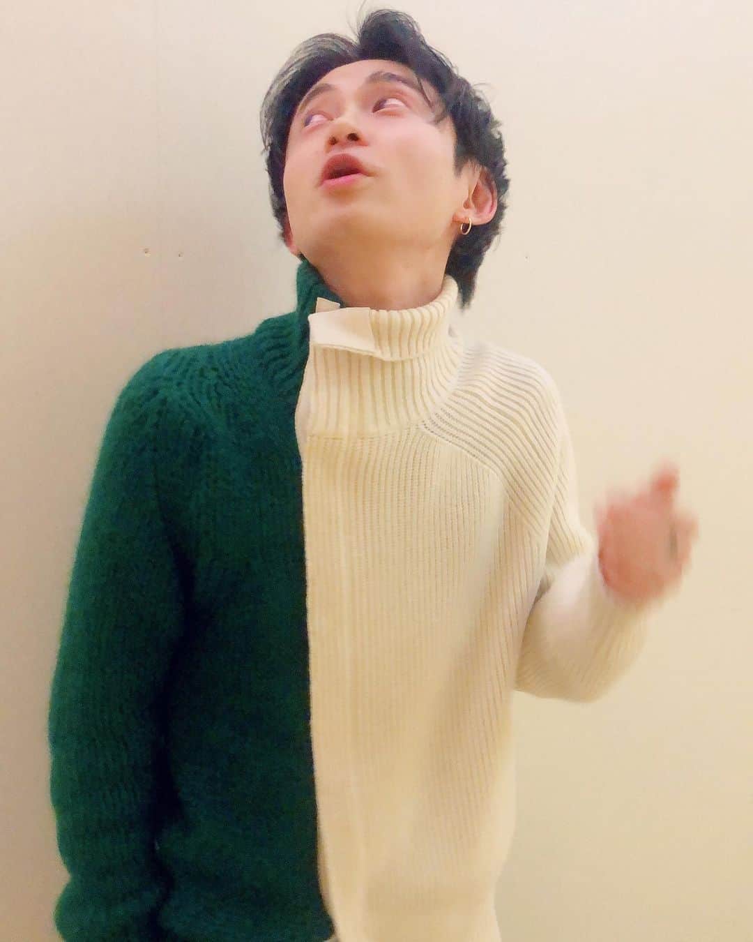 大石翔大さんのインスタグラム写真 - (大石翔大Instagram)「アウターいらずな1日やったね ニット着れるのもあとちょっとかー  #sacai」2月15日 22時38分 - shodai_ohishi