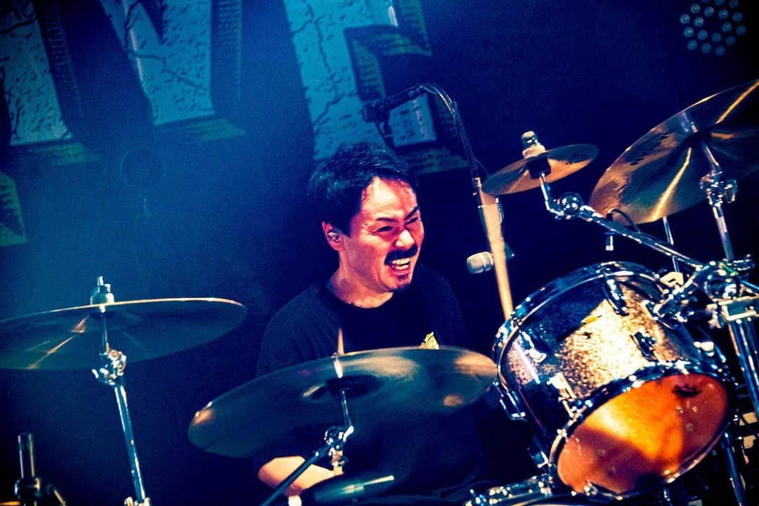 こーいちのインスタグラム：「俺。  photo by 浜野カズシ  #モンスターロックLIVE名古屋」