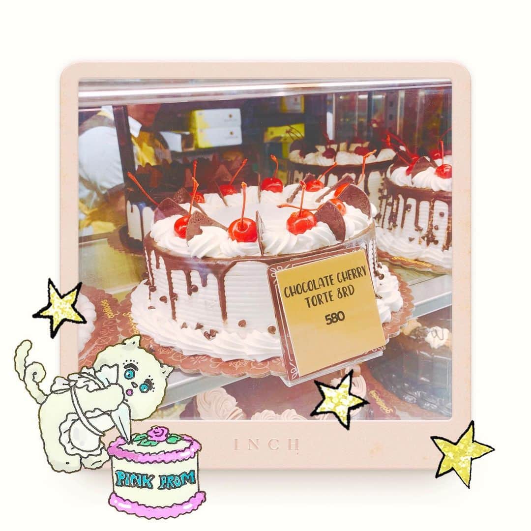 岡部麟さんのインスタグラム写真 - (岡部麟Instagram)「こんな可愛いデザインのケーキ日本じゃあまり見られない！！可愛い！可愛すぎるー！🍰🎂🍒🍫 #フィリピン #マニラ」2月15日 22時49分 - beristagram_1107