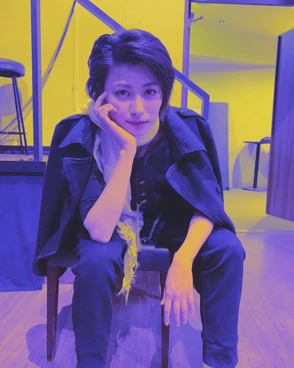 春川芽生のインスタグラム：「これは私が、まだ土方歳三だった時の写真です。」