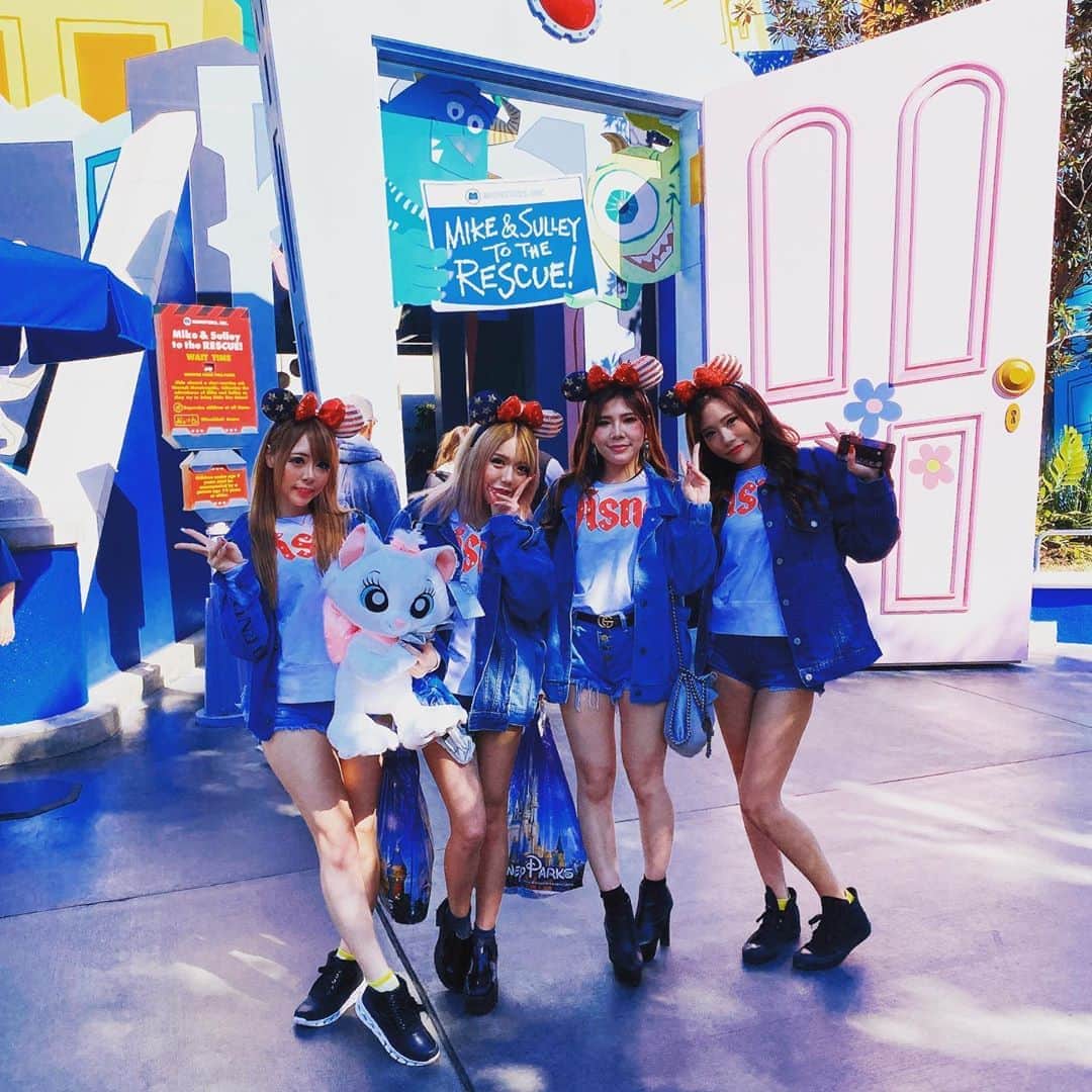 Miuさんのインスタグラム写真 Miuinstagram ロサンゼルス Disney おそろコーデ 2月16日 8時52分 Mio Kyoto