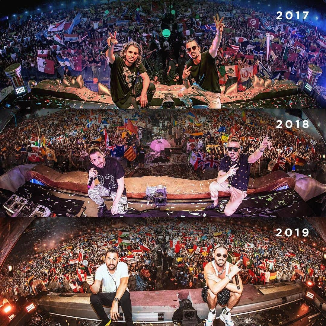 Dimitri Vegas & Like Mikeさんのインスタグラム写真 - (Dimitri Vegas & Like MikeInstagram)「2017 - 2018 or 2019 ? Drop your country flag」2月16日 2時38分 - dimitrivegasandlikemike