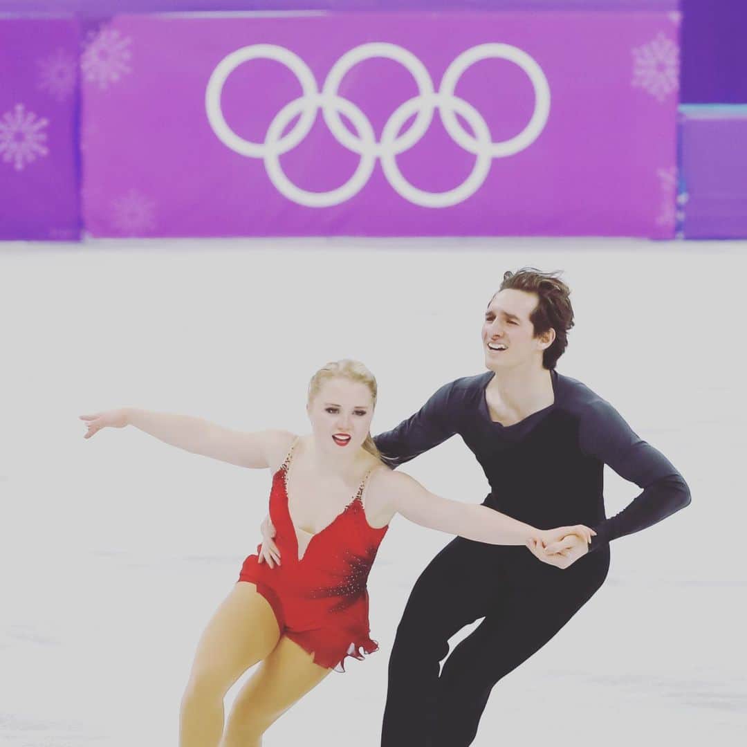 シャルリ・ビロドーのインスタグラム：「Today, two years ago, that dream 💜 #pyeongchang2018」
