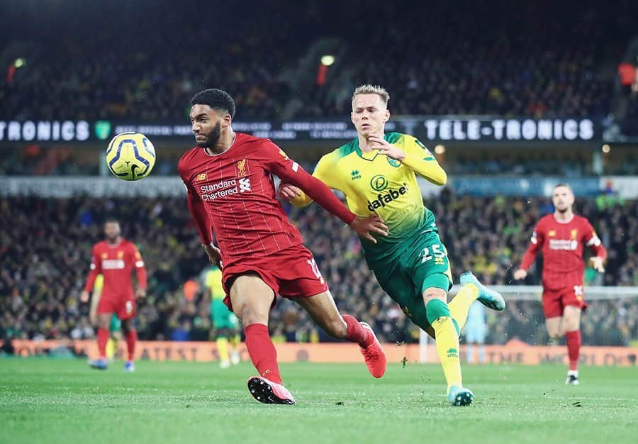 ジョー・ゴメスさんのインスタグラム写真 - (ジョー・ゴメスInstagram)「Had to dig deep for that one...Nice to be back out there 🔴💪🏽 #LFC」2月16日 5時40分 - joegomez5