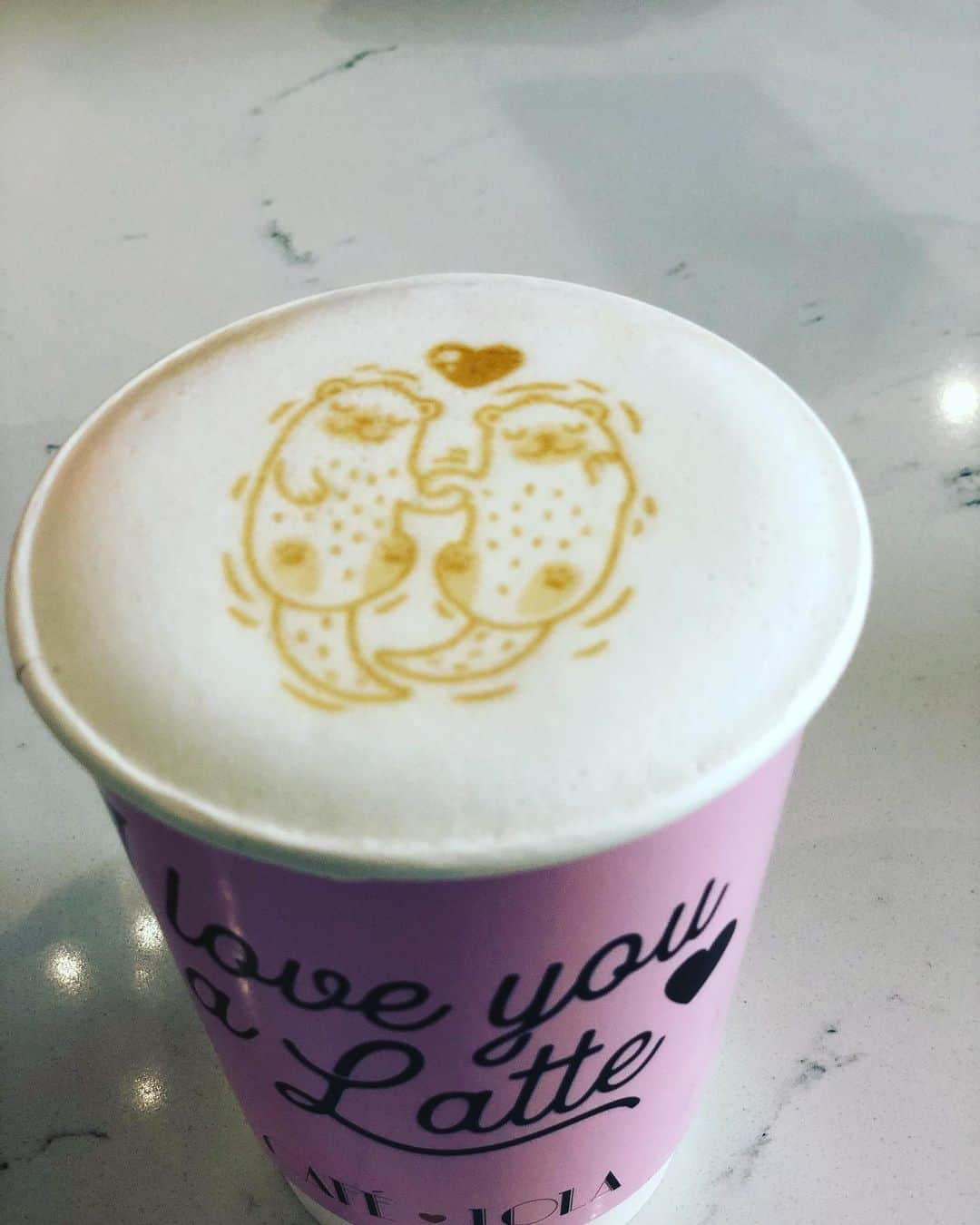 村主章枝さんのインスタグラム写真 - (村主章枝Instagram)「Definitely made my weekend happy #latteart」2月16日 6時04分 - fumie.suguri