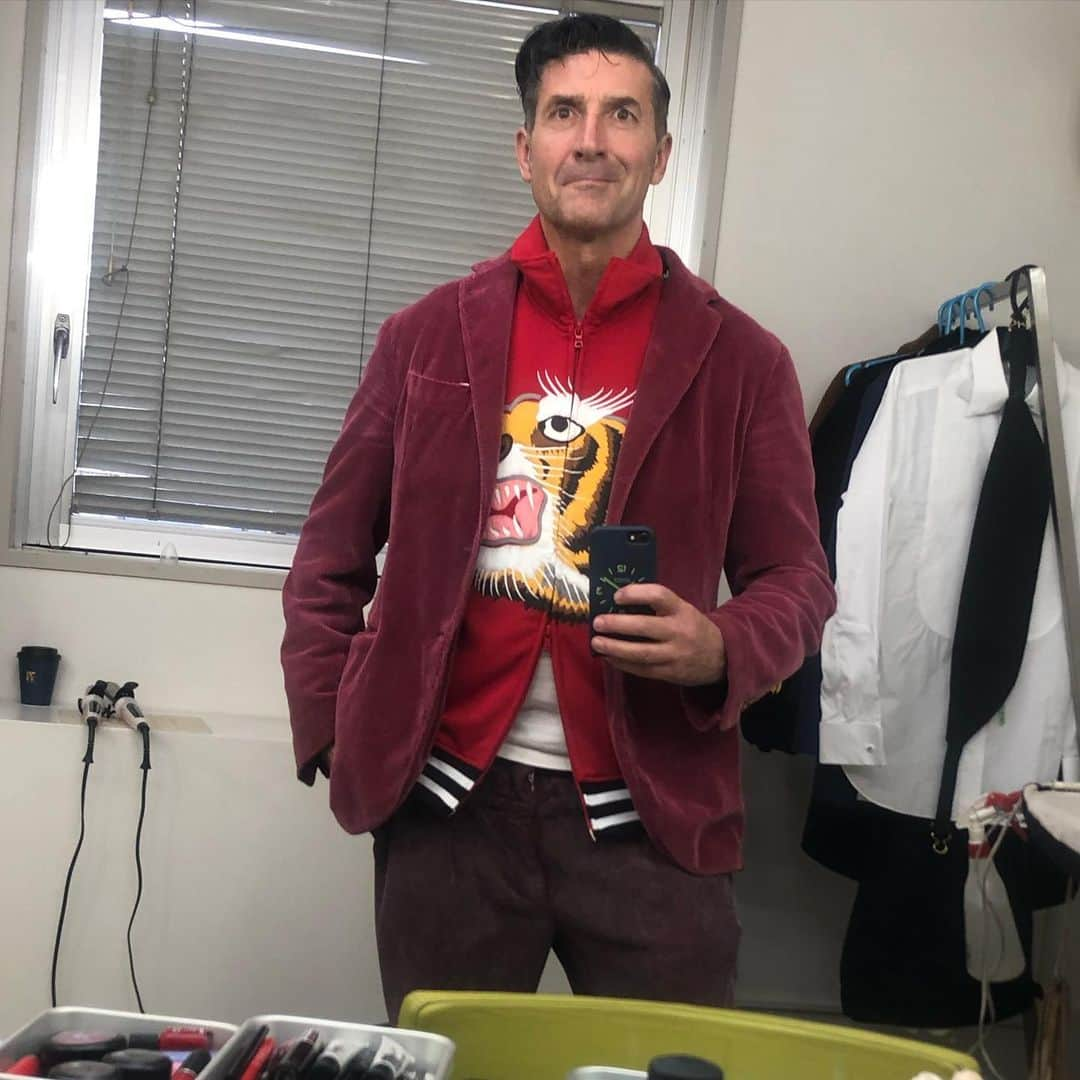 パンツェッタ・ジローラモさんのインスタグラム写真 - (パンツェッタ・ジローラモInstagram)「Nice #fashion #etro #gabrielepasini #bape #funny #iloveyou #everyday」2月16日 8時22分 - girolamo.me