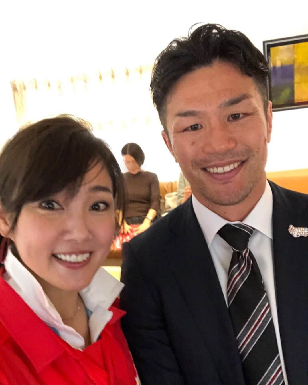 吉永愛さんのインスタグラム写真 - (吉永愛Instagram)「サンウルブズ女子オフ会へ✨ ラグビー大好き女子が集まり、終始盛り上がりました🏉 ゲストの廣瀬さんが登場すると…皆さん目がハート♥️に😍 ラグビーのこと、選手のこと、サンウルブズのこと、ドラマことなど 色々お話してくださいました✨ ラグビー女子が共有できる、こういう場がもっと増えると楽しいだろうなあと思います💕 @canterbury_japan  @sunwolves  @sunwolves_supporters  #sunwolves  #sunwolves_supporters  #サンウルブズ #廣瀬俊朗  #ウルビー #ラグビー #ラグジョ #ラグビー女子 #ラグビー知的観戦のすすめ  #ノーサイドゲーム  #秩父宮ラグビー場 #愛loveラグビー🏉  #青山アンレーヴ」2月16日 18時51分 - a.i.yy