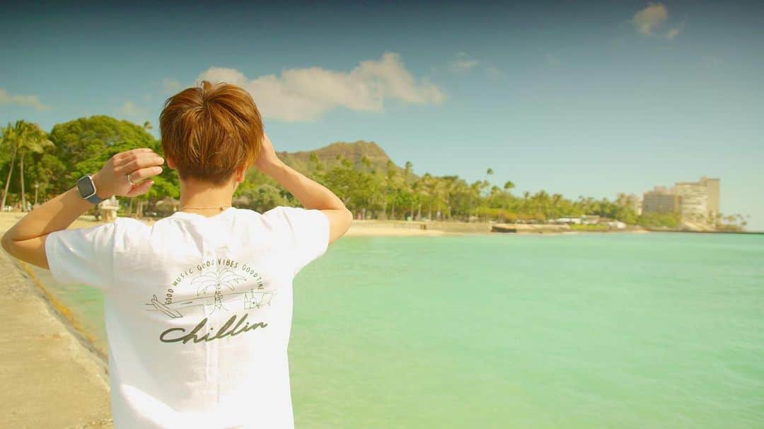 のインスタグラム：「I pray that tomorrow will be an unforgettable day in their lives. ﻿ I will MC with all my heart.﻿ ﻿ #Wedding #Hawaii #Waikiki #MC」
