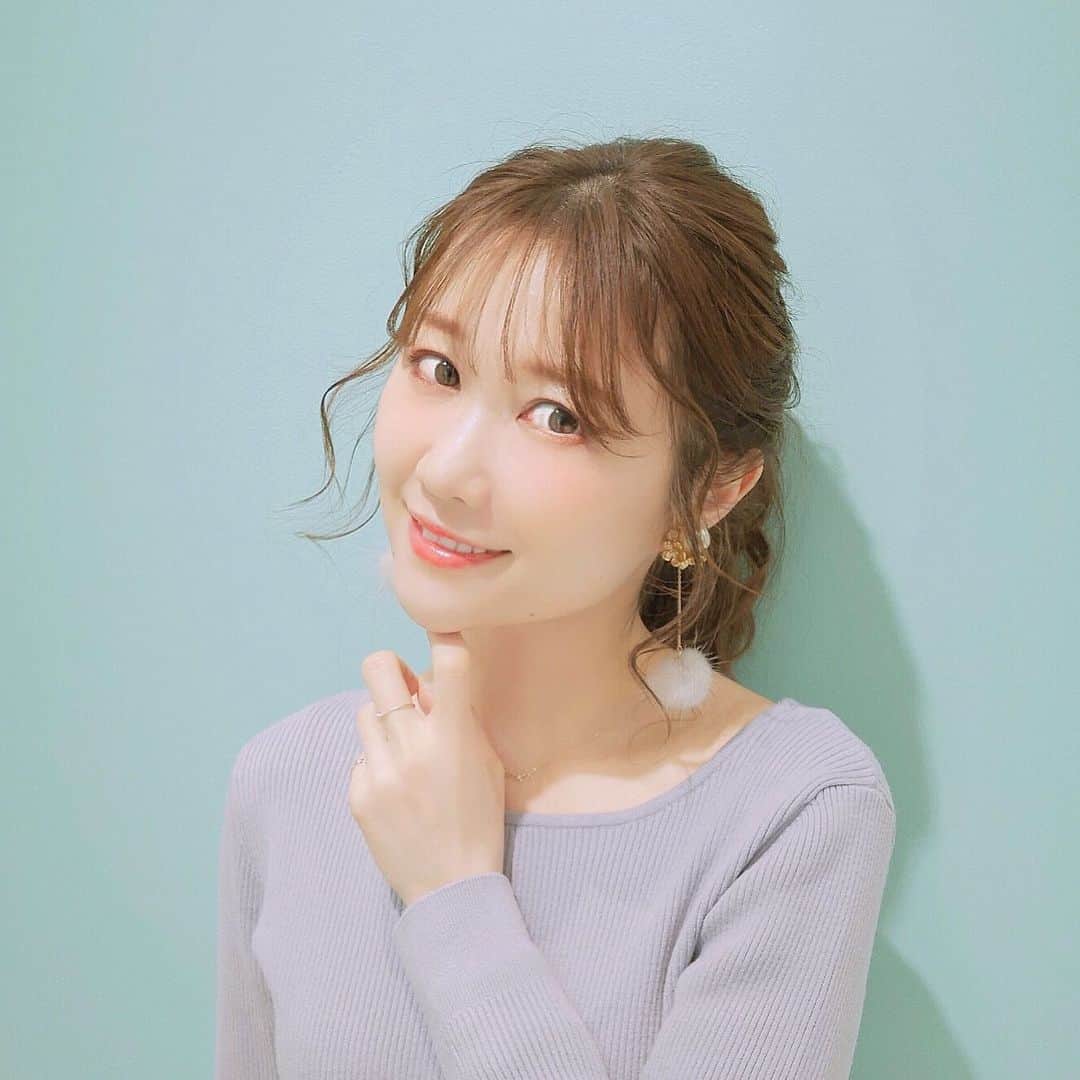 のインスタグラム：「上がる💓 .  #autumn#salon #instagood #instalike#instagram#instapic#instadaily#japan#tokyo #hair #ヘアアレンジ#ヘアセット#hair #hairarrange #cute#kawaii#可愛い」
