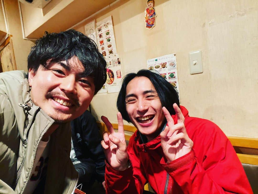 塩谷昂大さんのインスタグラム写真 - (塩谷昂大Instagram)「火葬　キャスト 籾木芳仁　さんと お芝居と普段のギャップがえぐい方💪🏿 LINE visionで #ゆれるせいかつ で主演なさってるのでぜひチェックです！！ #火葬 #籾木芳仁」2月16日 19時10分 - kodai_shioya