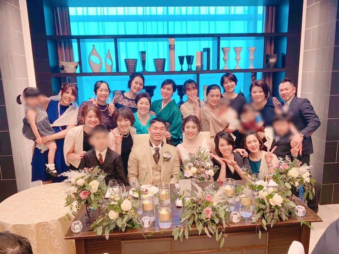 迫田さおりさんのインスタグラム写真 - (迫田さおりInstagram)「・ マリおめでとう🌸 笑顔いっぱいで素敵な結婚式でした😊」2月16日 10時47分 - saori.rio