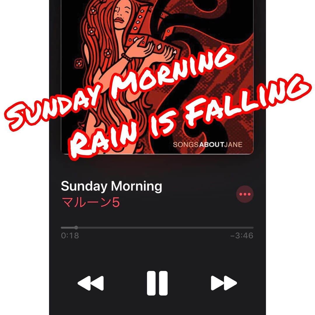 高島豪志さんのインスタグラム写真 - (高島豪志Instagram)「. 日曜日の朝、そして雨☔️！ そーゆー日はまずMaroon5のSunday Moringを聴くのが私の1日の始まり！🤗 皆さんも日曜日の雨の日はこの曲を聴いて良い1日を過ごしましょう！  #高島豪志 #日曜日の朝 #聴く曲 #マルーン5 #sundaymorning #maroon5」2月16日 11時15分 - tsuyoshi_takashima_official