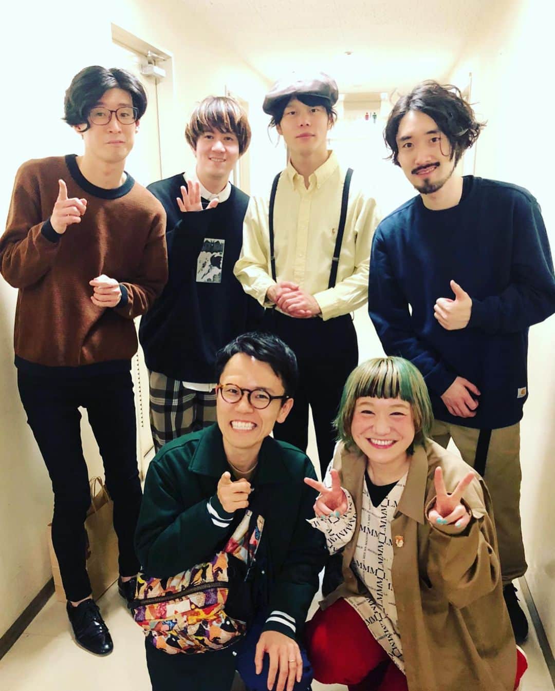 和田美枝のインスタグラム：「登場からカッコ良すぎた🕺🏻⚡️⚡️⚡️ #夜の本気ダンス　さん #ツアーファイナル #すんげぇ #最高高高 #ipadproで #お絵描きしてみた米田さんを添えて」