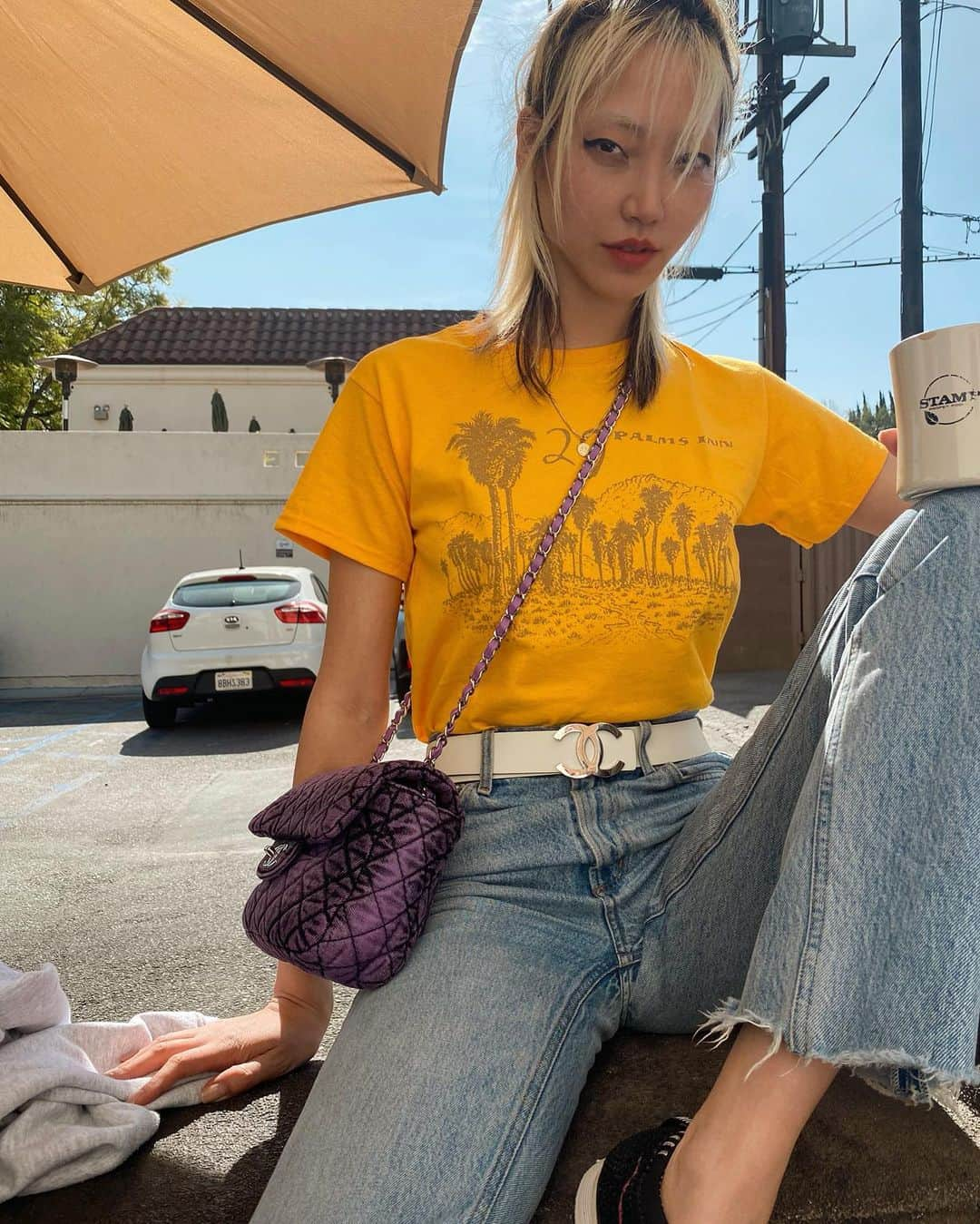 パク ・スジュさんのインスタグラム写真 - (パク ・スジュInstagram)「Lakers colors or no」2月16日 14時53分 - soojoo