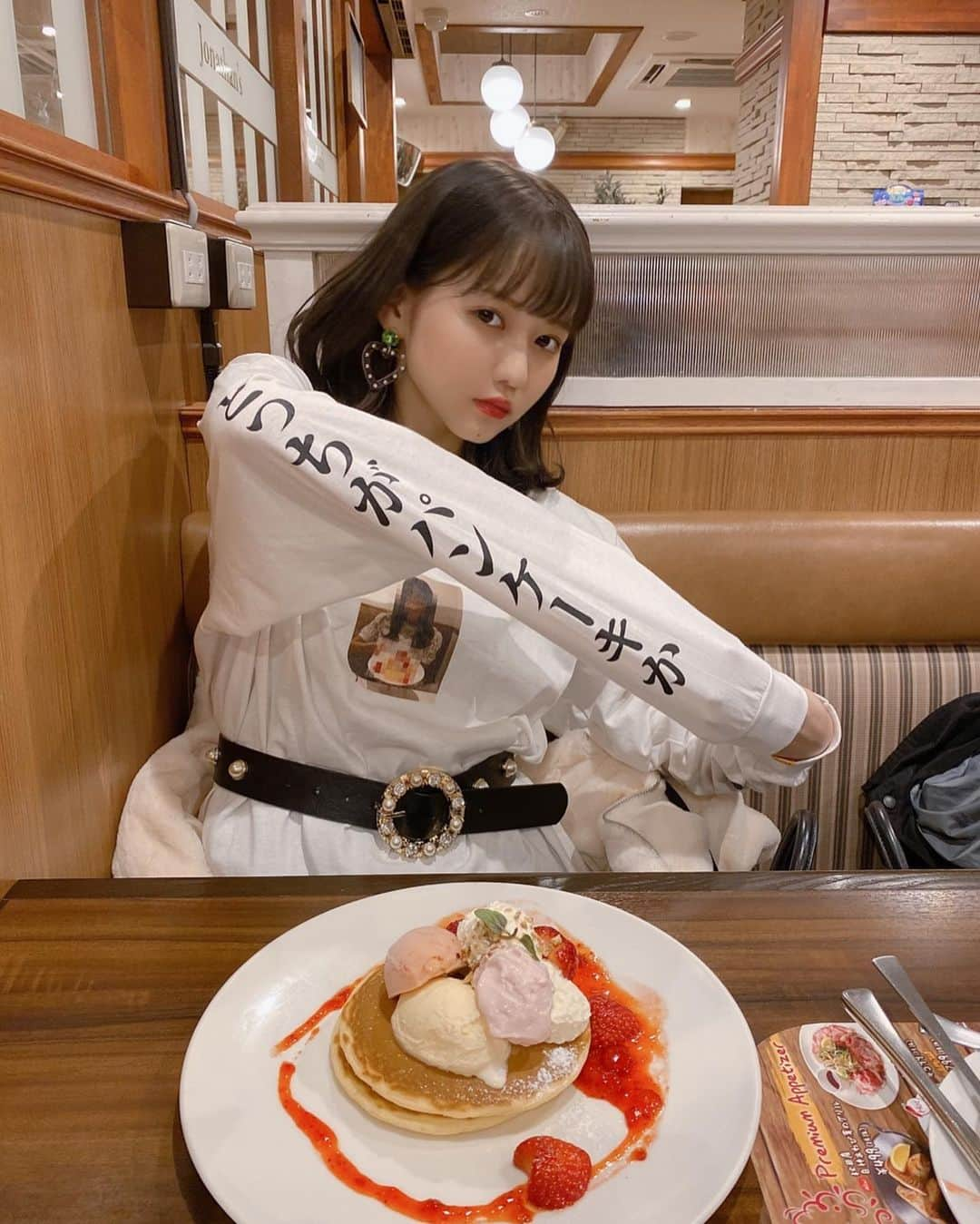 佐藤ノアさんのインスタグラム写真 - (佐藤ノアInstagram)「どっちがパンケーキかわからない🥞🥞🥞」2月16日 17時55分 - sugar_79