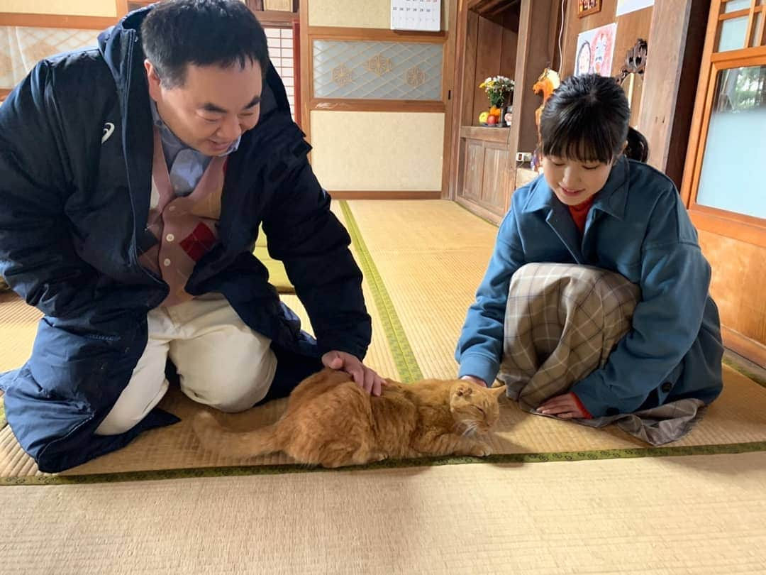 東海テレビ「いつかこの雨がやむ日まで」さんのインスタグラム写真 - (東海テレビ「いつかこの雨がやむ日まで」Instagram)「#お猫さま　#パパ恋　#オトナの土ドラ　#パパがも一度恋をした #小澤征悦　#塚地武雅　#福本莉子」2月16日 17時59分 - dodra_tokaitv