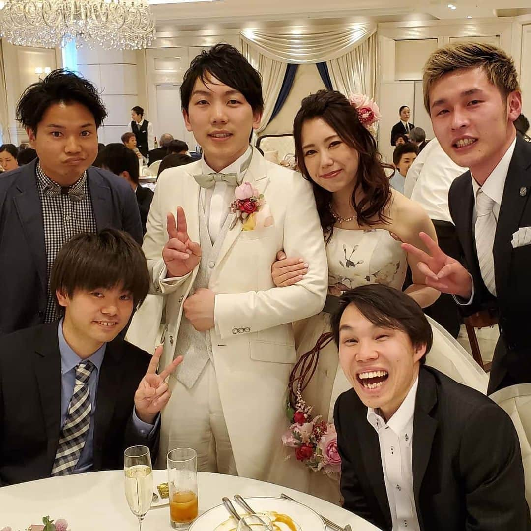 あばだんごのインスタグラム：「結婚式すこすこ侍☺️」