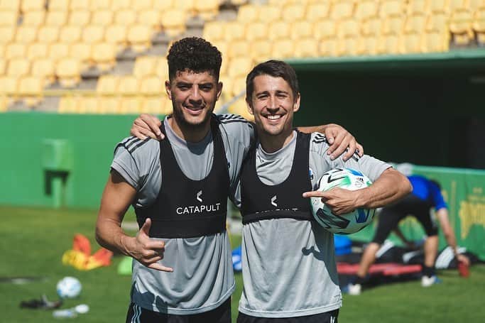 ボージャン・クルキッチのインスタグラム：「An important week ahead and you can tell 😁 The #Concacaf awaits! 🏆👏🏻 Really looking forward to it ! // Se viene una semana importante y eso se nota 😁 La #Concacaf espera 🏆👏🏻 ¡Muchas ganas! @concacaf」