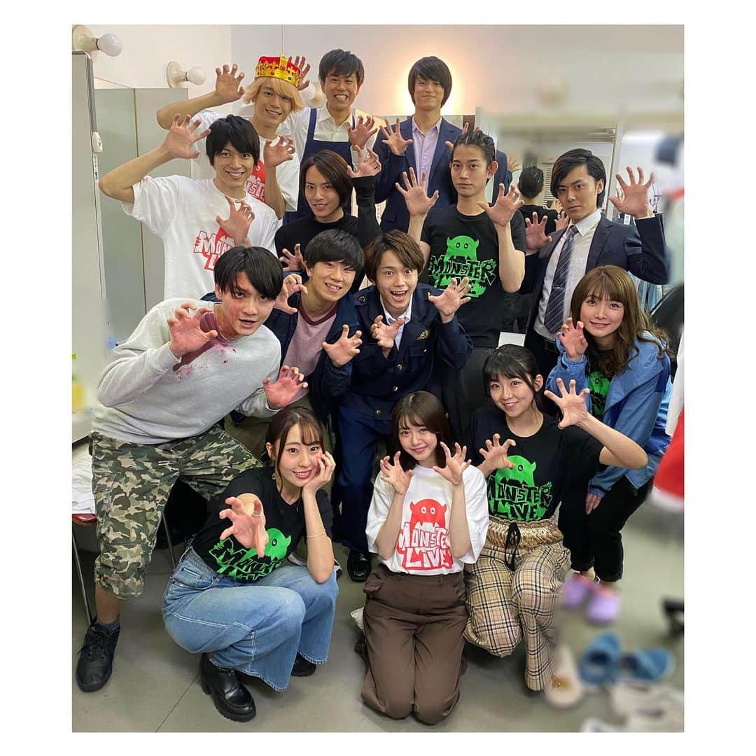 外岡えりかさんのインスタグラム写真 - (外岡えりかInstagram)「. 「MONSTER LIVE シーズン2 ~今回からモンステって名乗ってもいいですか？~」 無事に終幕致しました！✨ ご来場いただいた皆様、応援していただいた皆様、ありがとうございました。 またゆっくりブログ書きます😊  #モンスターライブ #モンステ #モンスターライフ」2月16日 20時18分 - erica_tonooka