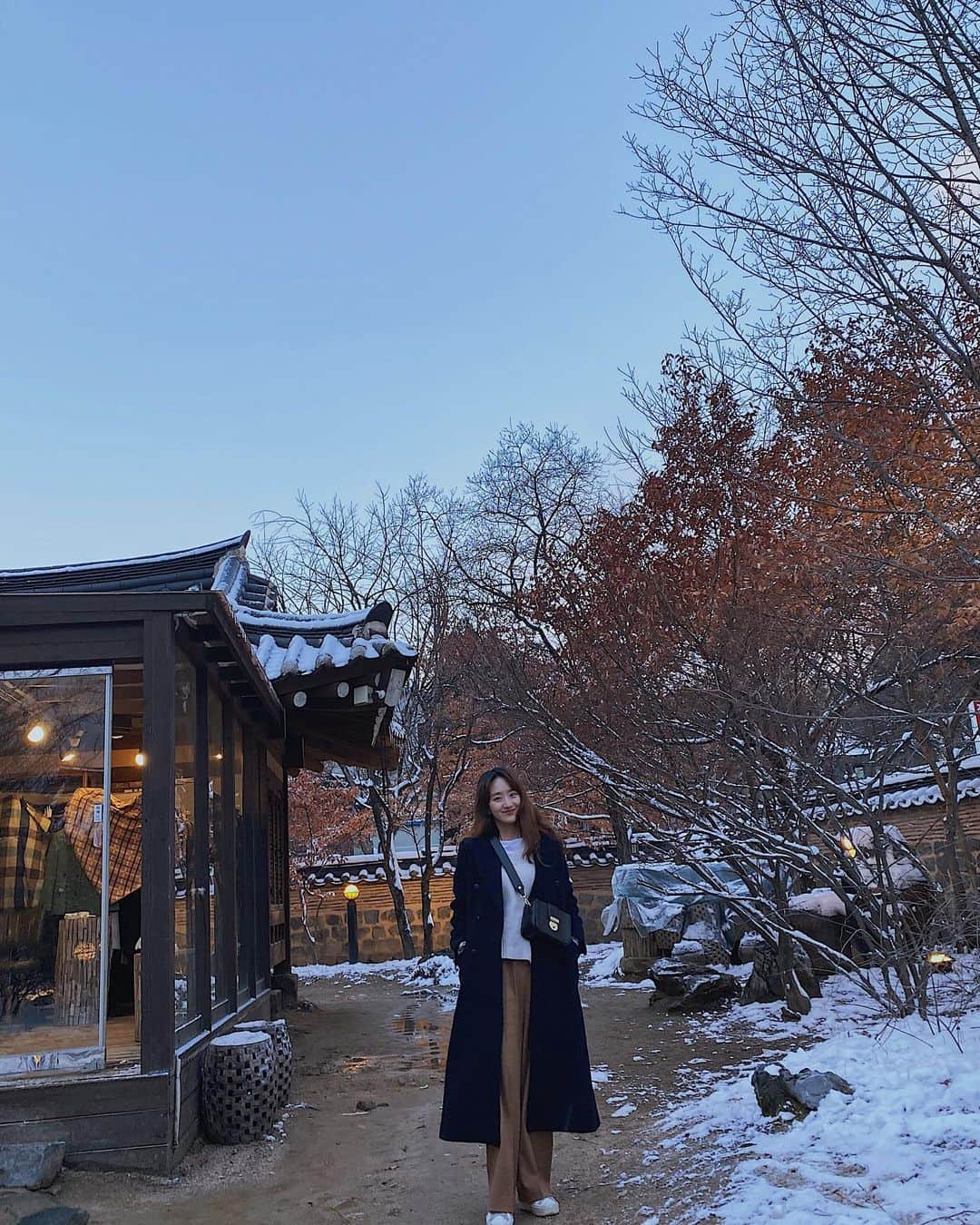 ウォン・ジナのインスタグラム：「❄️❄️❄️」