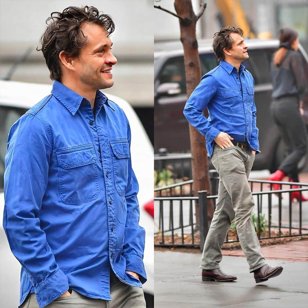 ヒュー・ダンシーのインスタグラム：「💎 #HughDancy 💙」