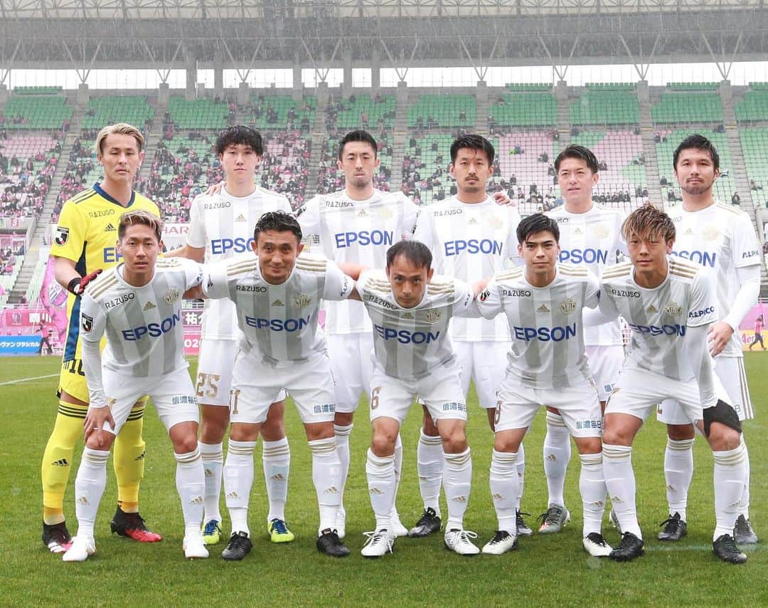 のインスタグラム：「2020.2.16 J.LEAGUE YBC Levain CUP GROUP STAGE 1st Sec  C-Osaka 4-1 Matsumoto  #松本山雅fc #matsumotoyamaga #yamaga #onesoul #捲土雷鳥」