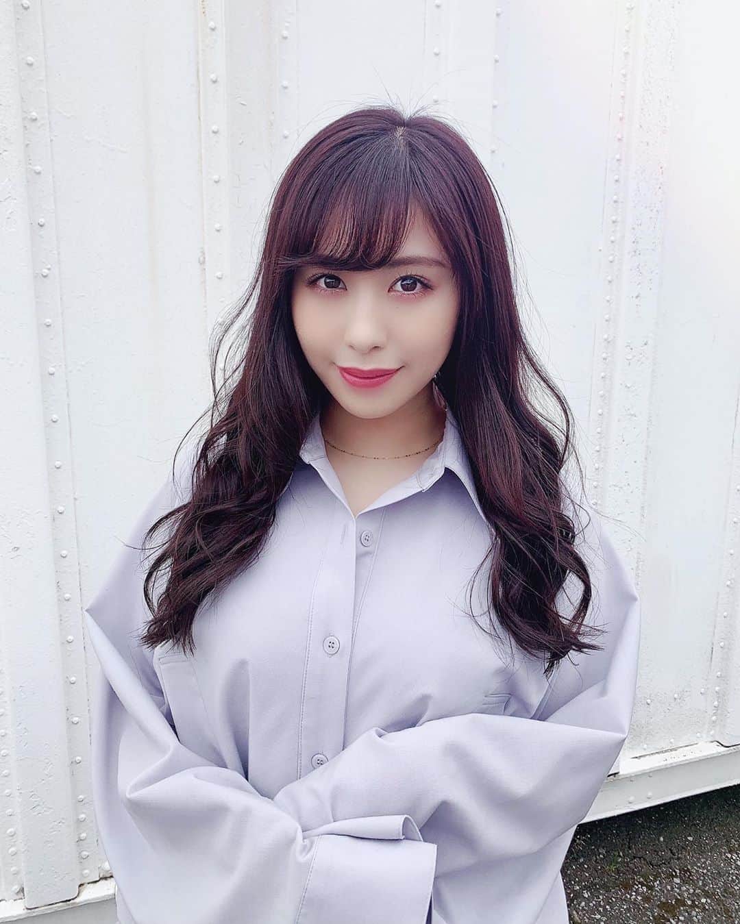 のインスタグラム：「new💜❤️purpleredな感じ✌︎ 今回も @logshibuya2  お願いしました＾＾ありがとうございます☺︎」