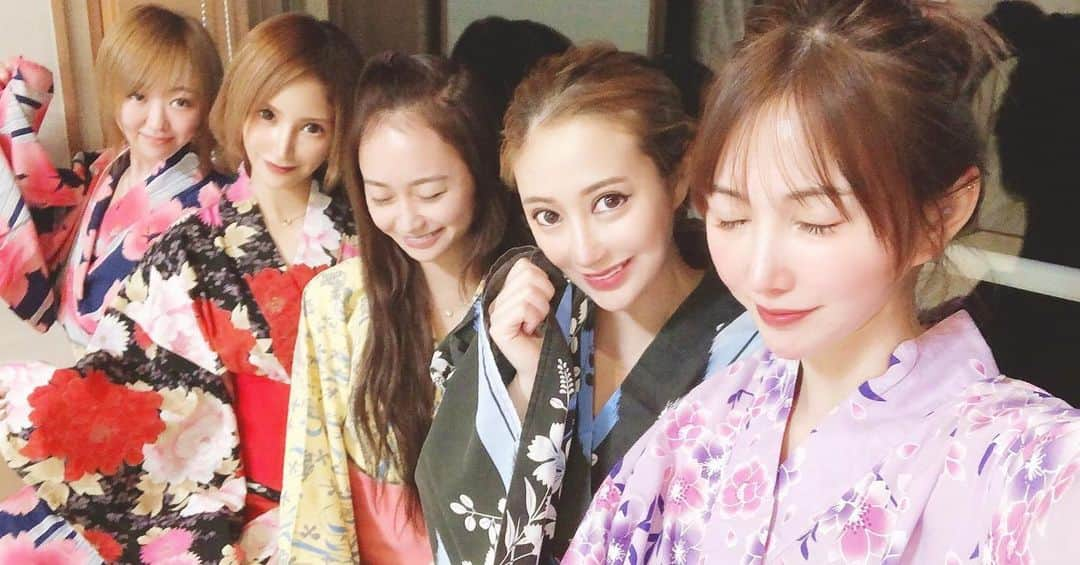 リアラさんのインスタグラム写真 - (リアラInstagram)「いつメンで箱根温泉♨️ 幸せ…♡ #箱根#湯本#温泉#浴衣#bestfriends #キャバクラ#キャバ嬢#リアラ」2月17日 0時01分 - riaranyan