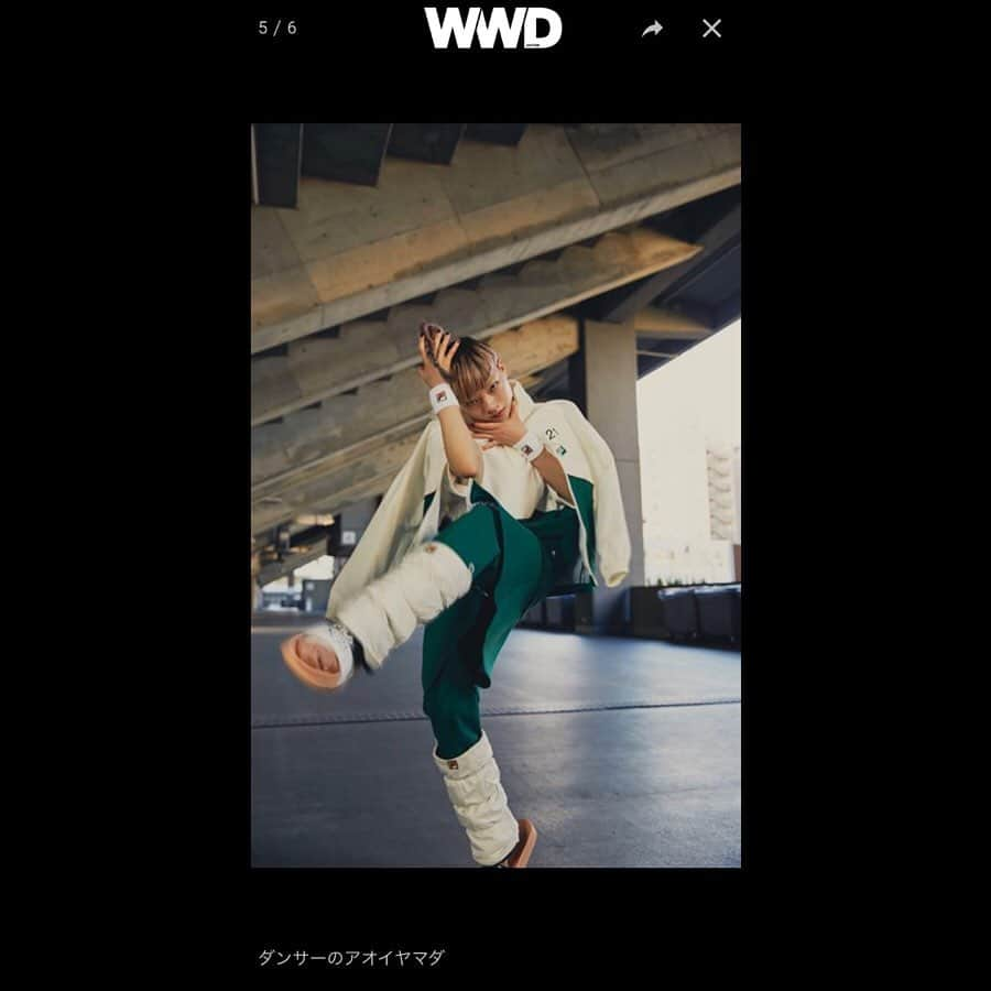 Taki Tanakaさんのインスタグラム写真 - (Taki TanakaInstagram)「#N21XFILA #WWDJAPAN .com掲載 2020年4月発売開始です♡ #N21 #FILA @numeroventuno  @fila_japan_official  Thanks @wwd_jp #wwdjapancom  #izastagram」2月17日 0時00分 - tanakataki