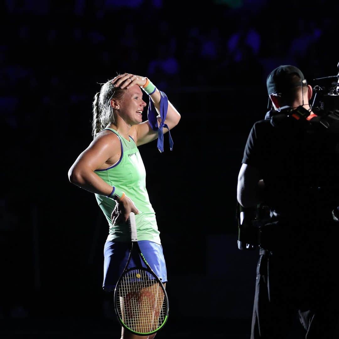 WTA（女子テニス協会）さんのインスタグラム写真 - (WTA（女子テニス協会）Instagram)「2019 + 2020 🏆🏆 @kikibertens is your @formula_tx champion! Say congrats ⬇️」2月17日 2時37分 - wta