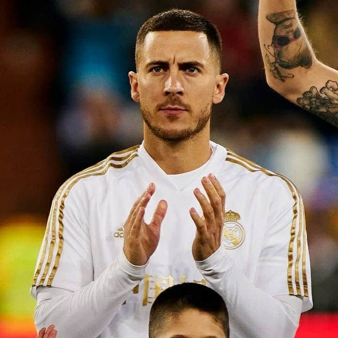 エデン・アザールさんのインスタグラム写真 - (エデン・アザールInstagram)「Tough result, but good to be back in white! #halamadrid」2月17日 7時56分 - hazardeden_10