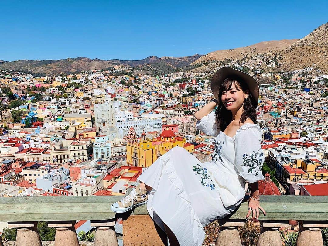 伊藤沙織のインスタグラム：「これでメキシコ旅行🇲🇽の投稿は一旦終わります🥰まだまだ載せきれない写真もありすぎるけど笑、またそのうち✨カンクンも、グアナファトも最高でした🌵 . #Mexico」