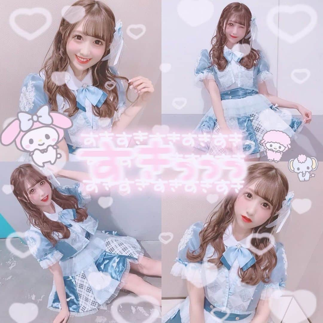 田口未彩さんのインスタグラム写真 - (田口未彩Instagram)「🎀 . . ファンの子が作ってくれた画像🥰 . . 新衣装どうかな〜？！ メンバー1人1人違うデザインなんだよ！ みぃは大好きなリボンと大好きなレースをふんだんに使ってもらいました💗 . 袖のところにもりぼんつけてもらったのめちゃお気に入り🎀 . . #りぼん　#衣装　#アイドル #アイドル衣装　#量産型女子　#編み込み　#編み込みヘアー #ヘアアレンジ　#量産型加工　#隠しきれないヲタク #かくしきれないオタク #マイメロ #サンリオ　#アキシブ #アキシブproject」2月17日 14時27分 - miiro_taguchi